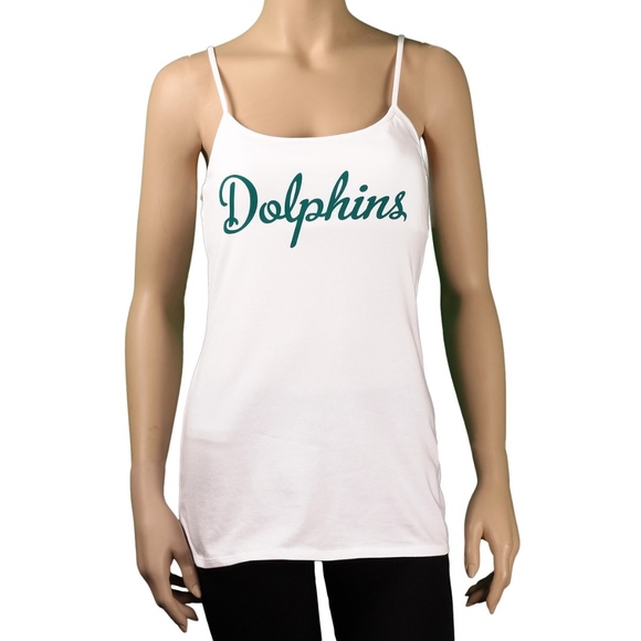 NFL Tops - Miami Dolphins Women’s 2 PC Tank & Shirt Top NEW